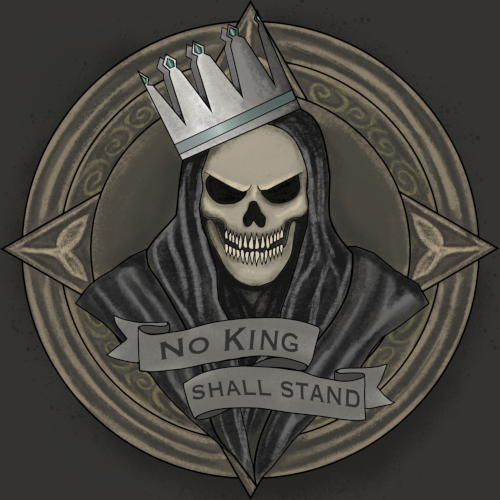 Cover Artwork - No King Shall Stand - Deathspire Conclave